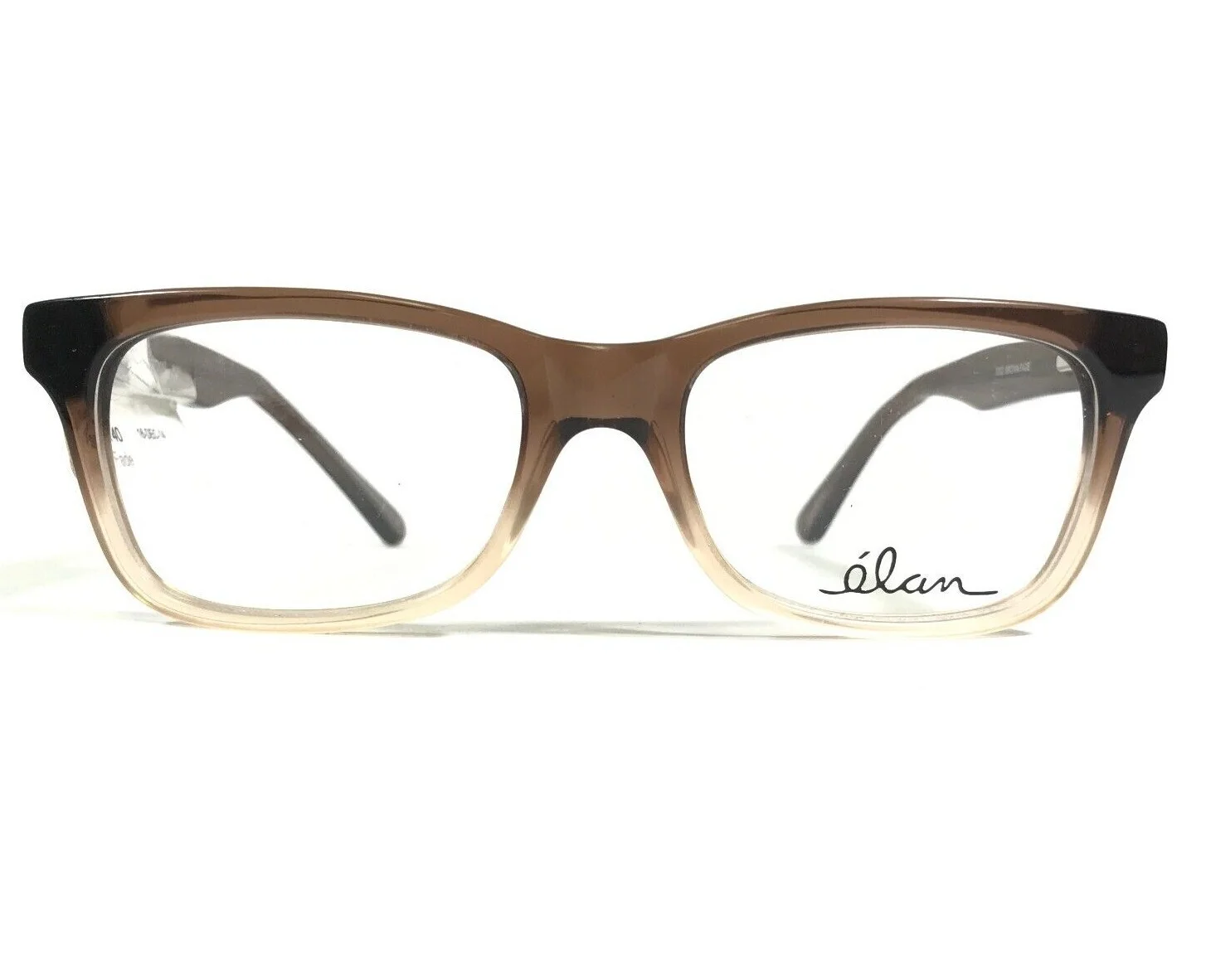 Elan 3002 BROWN FADE Eyeglasses Frames Clear Square Full Rim 50-17-140