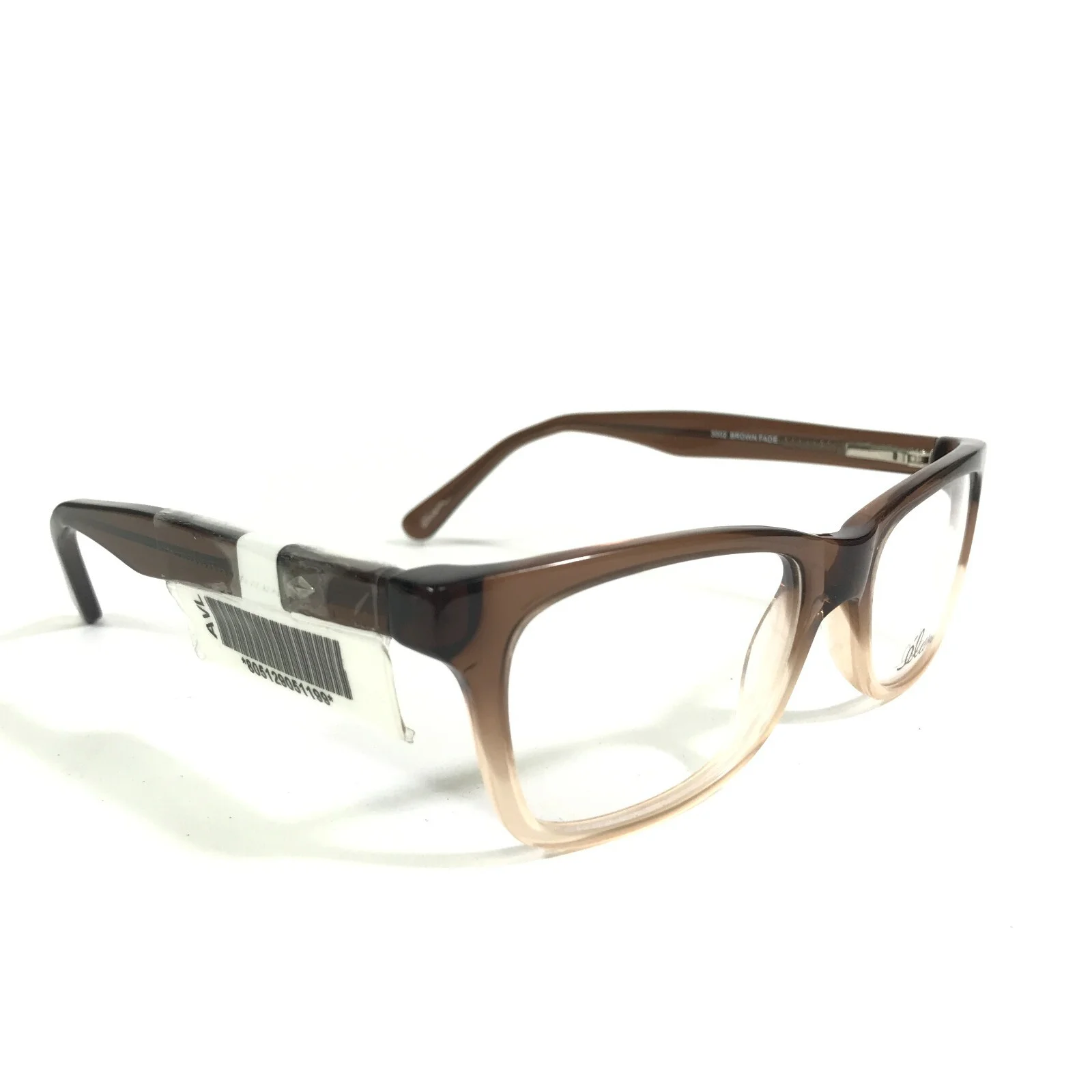 Elan 3002 BROWN FADE Eyeglasses Frames Clear Square Full Rim 50-17-140 2