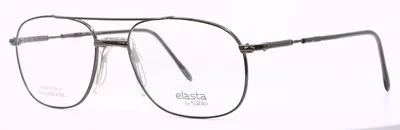 Elasta by Safilo E7045 W2D Bakelite Mens Aviator Full Rim Eyeglasses 54-17-135 2