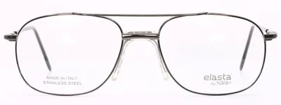 Elasta by Safilo E7045 W2D Bakelite Mens Aviator Full Rim Eyeglasses 54-17-135 3