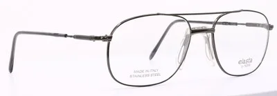 Elasta by Safilo E7045 W2D Bakelite Mens Aviator Full Rim Eyeglasses 54-17-135 4