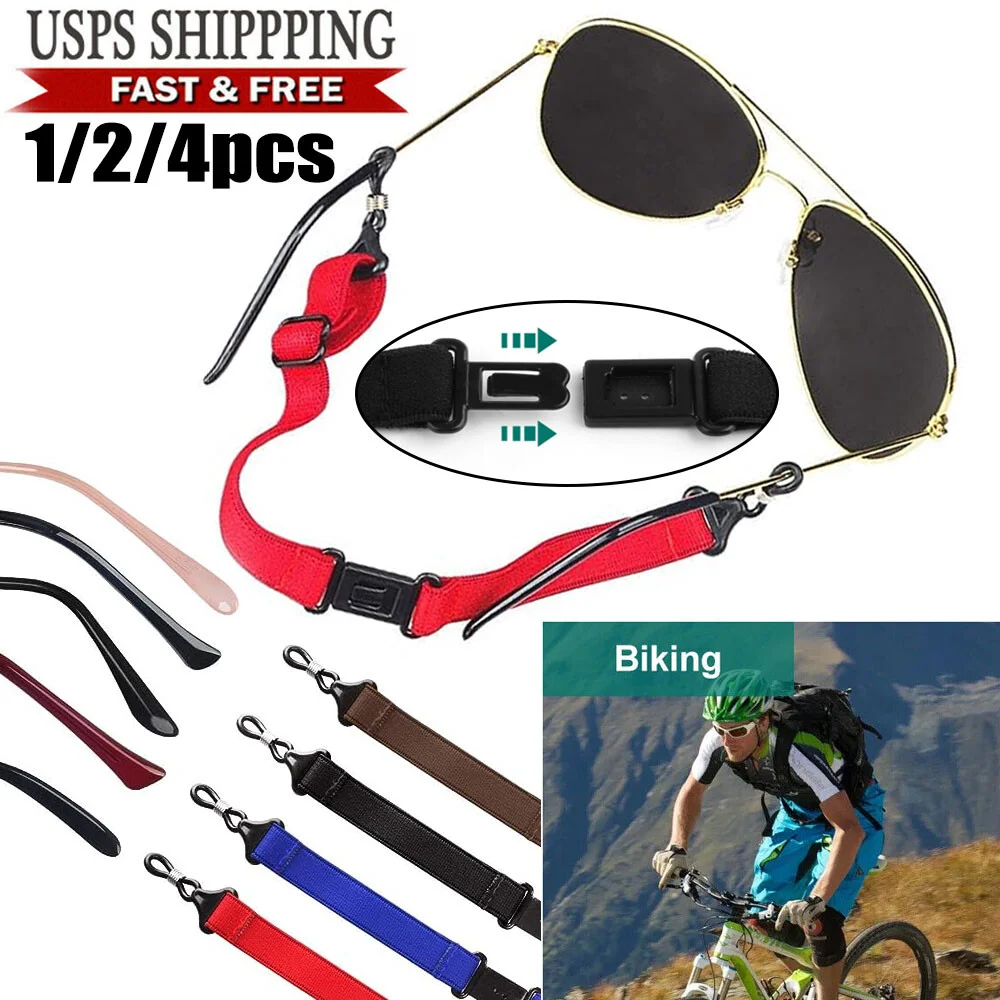 Elastic Glasses Strap Neck Cord for Sports Eyeglasses Band Holder Sunglass Rope