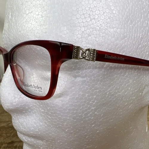 ELIZABETH ARDEN Designer Eyeglass Frames EA1200 51-2 RED 51-15-135 2