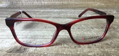 ELIZABETH ARDEN Designer Eyeglass Frames EA1200 51-2 RED 51-15-135 3