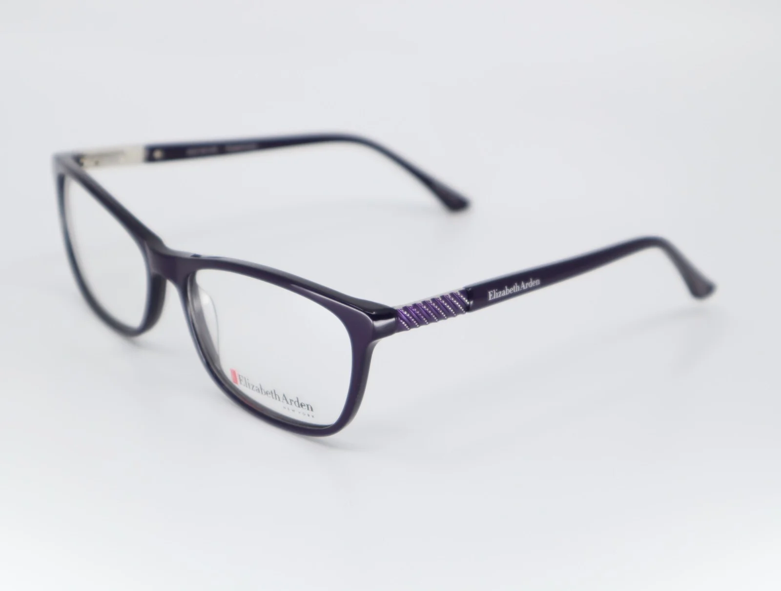 Elizabeth Arden EA1199-2 55-16-135 Womens Dark Purple Full Rim Eyeglass Frame