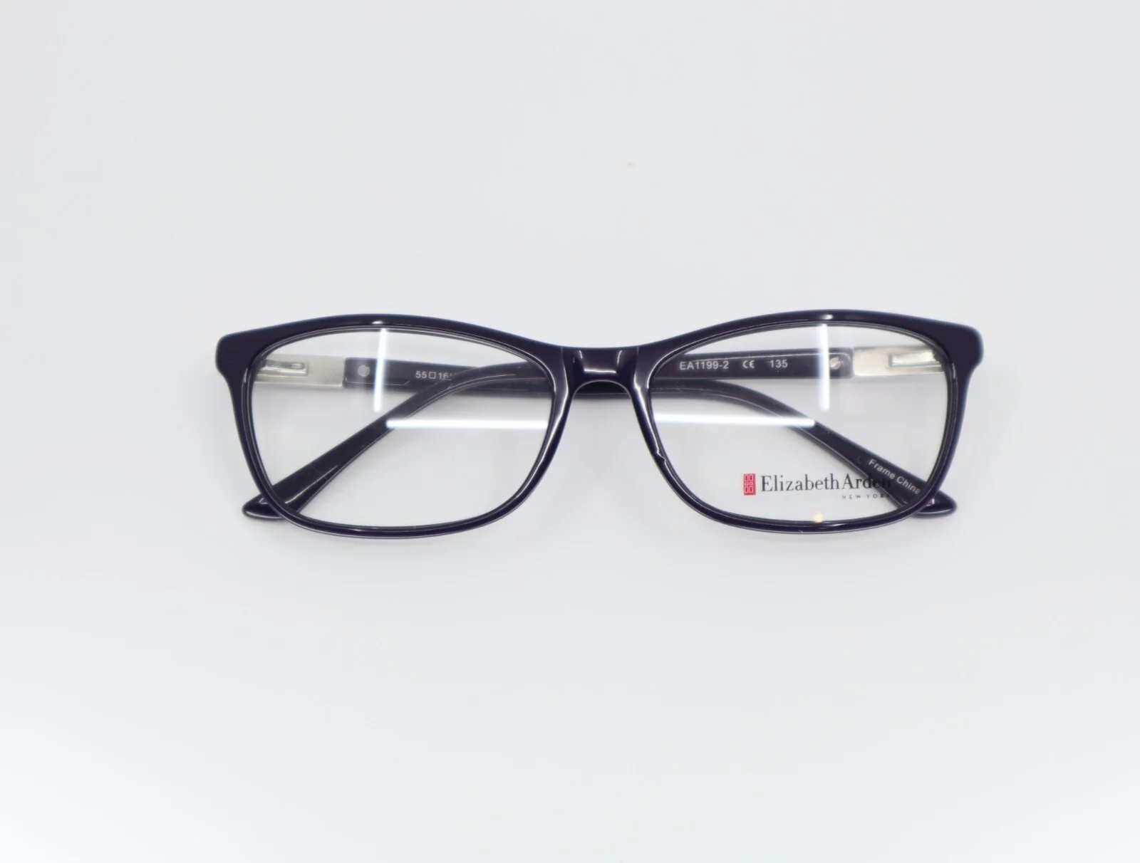 Elizabeth Arden EA1199-2 55-16-135 Womens Dark Purple Full Rim Eyeglass Frame 2