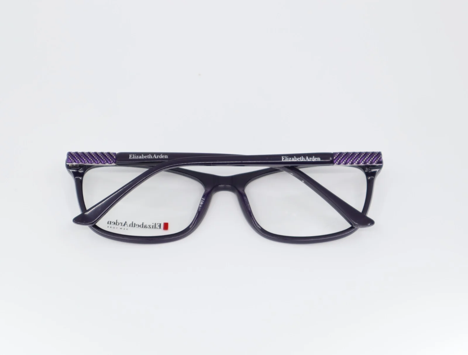 Elizabeth Arden EA1199-2 55-16-135 Womens Dark Purple Full Rim Eyeglass Frame 3