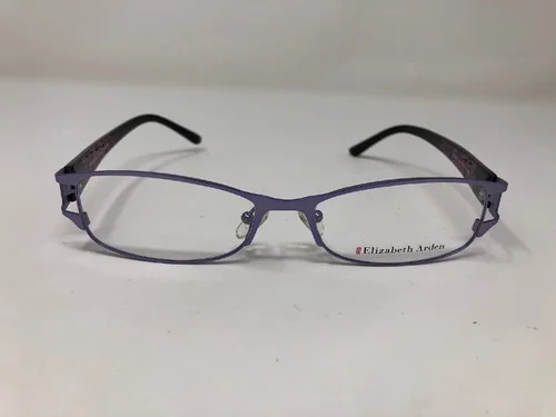 Elizabeth Arden Eyeglasses Frames AR0357 80 Metal Purple Black53-16-135 VA07