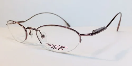 Elizabeth Arden Petites Eyeglasses FRAMES EAPT-24A-2 Rose Semi Rimless 47-20-135 4