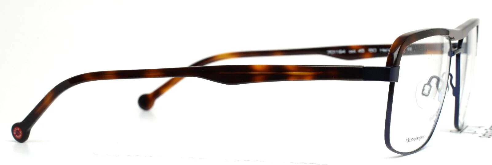 ELLA & MAXX 701164 45 Navy Tortoise Mens Aviator Eyeglasses 59-16-150 B:43 4