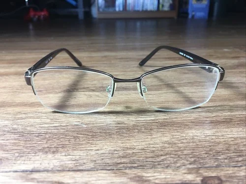 Elle EL13390 Semi-Rimless R7800 Used Eyeglasses Frames - Eyewear