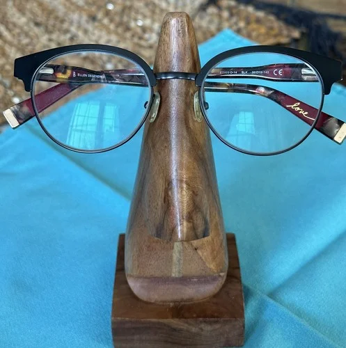 Ellen Degeneres Eyeglasses Frames ED 503 O-14 Black/Brown/ Maroon 50-19-143