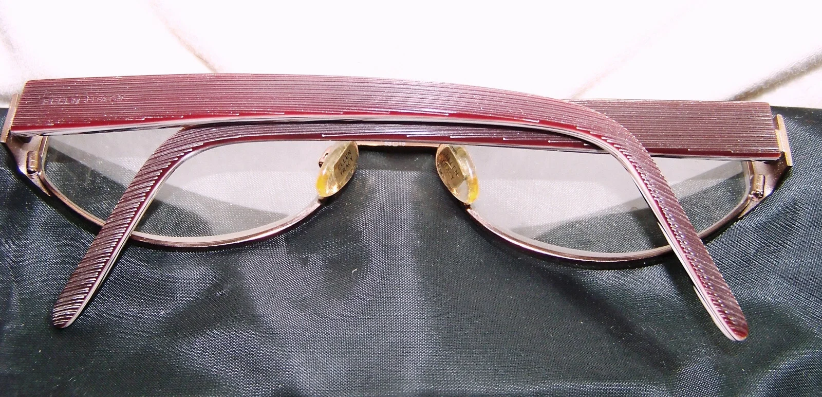 ELLEN TRACY Eyeglasses Frame Petite 32-18-132 Copper / Brown & Borealis / Brown 2