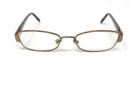 ELLEN TRACY “KATORI” Eyeglasses Frame Petite 50-18-130 Brown/Tortoise Clear R971 2
