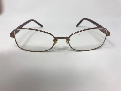 ELLEN TRACY “NEBULA” Eyeglasses Frame 52-17-130 Petite Brown Polished JE78 2