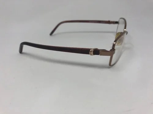 ELLEN TRACY “NEBULA” Eyeglasses Frame 52-17-130 Petite Brown Polished JE78 4