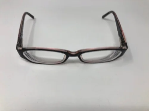 ELLEN TRACY PETITE Eyeglasses Frame Licerta 52-15-125 Black Crystal CD13 2