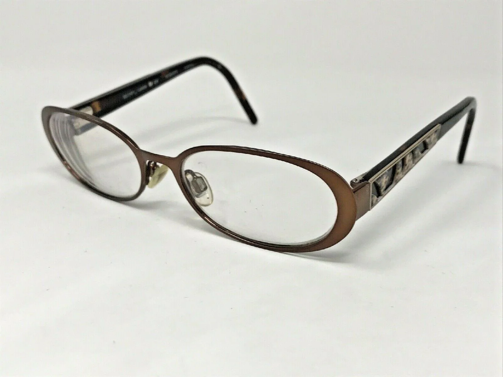 ELLEN TRACY “ST BARTS” Eyeglasses Frame Petite 52 16 135 Brown/Tortoise