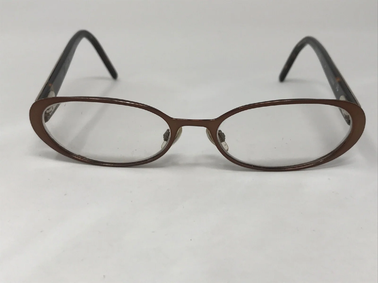 ELLEN TRACY “ST BARTS” Eyeglasses Frame Petite 52 16 135 Brown/Tortoise 2