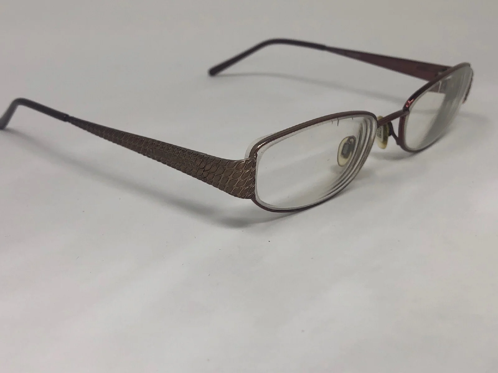 ELLEN TRACY “UMA” Eyeglasses Frame Petite 51-17-130 Burgundy Polished O216 3