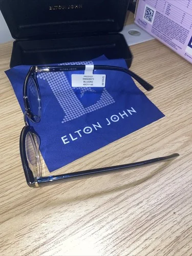 Elton John Prodigy Glasses With Hard Case A Cleaning Rag 2