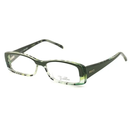 Emilio Pucci Women Eyeglasses Frames EP2651 024 Green 50 15 135 Rectangle