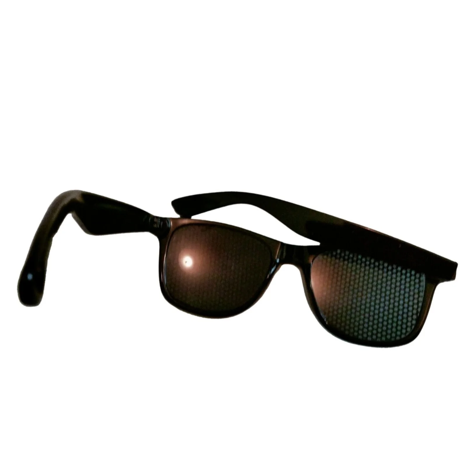 Emoji Glasses Black Frame Grimace Grin Face Eyeglasses Halloween Costume 4