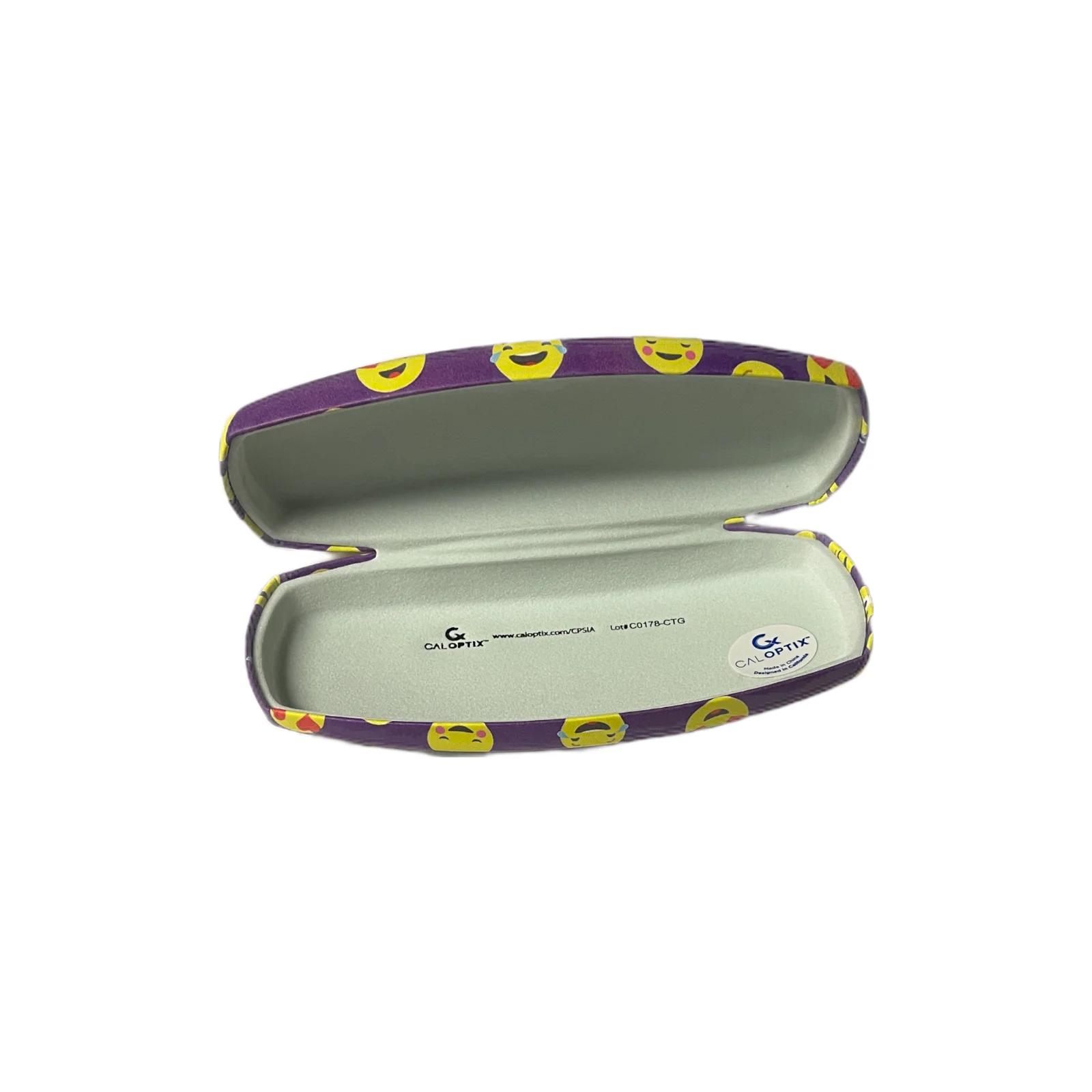 Emoji hard Clam shell eyeglass cas=(*) 2