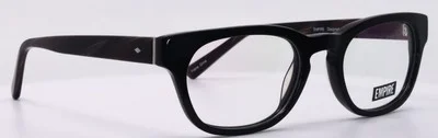 Empire EMP-16-16 Black/Oxblood Womens Oval Full Rim Eyeglasses 50-21-150 3