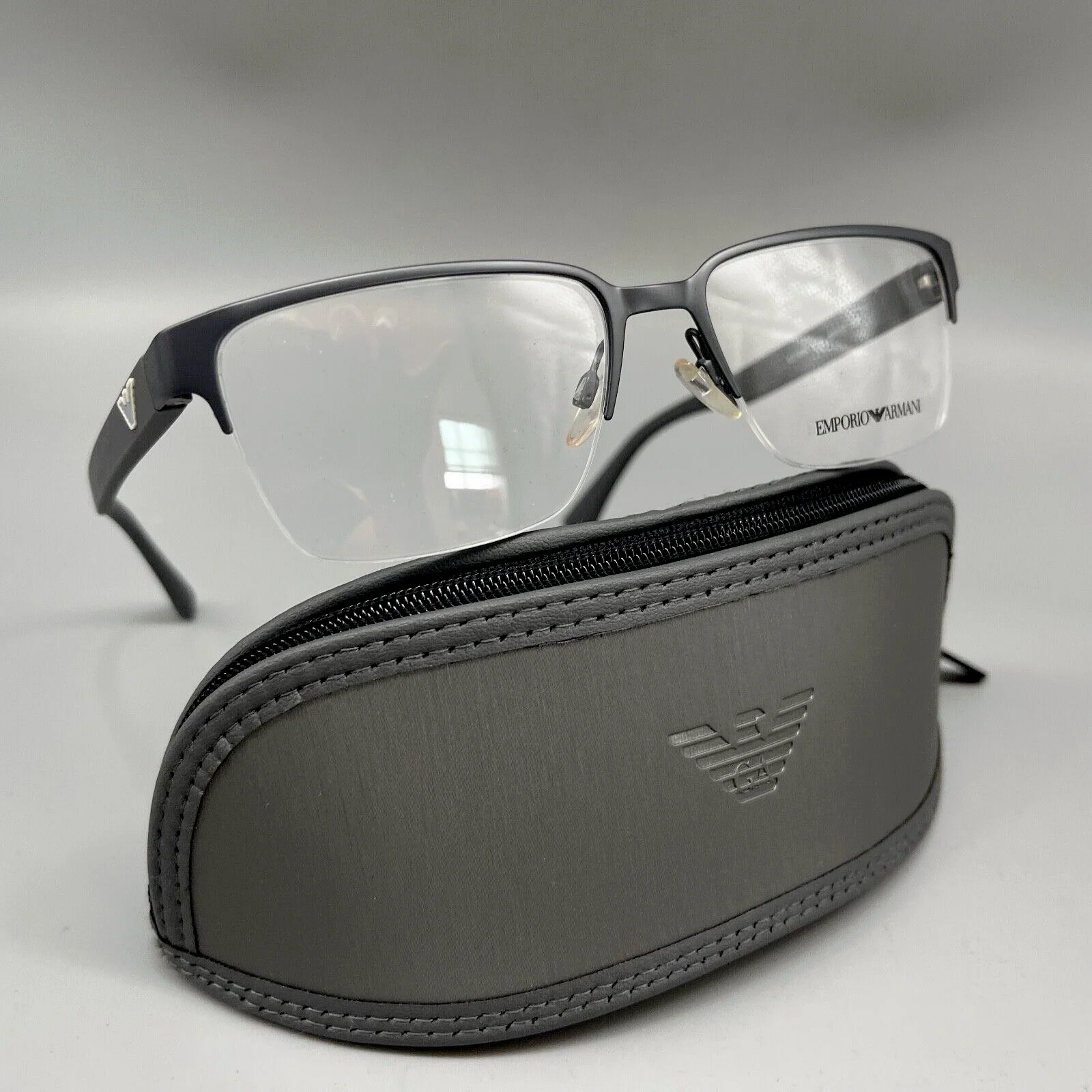 EMPORIO ARMANI EA 1055/3165 Unisex Eyeglasses-55-17-145mm- Black- 100% Original