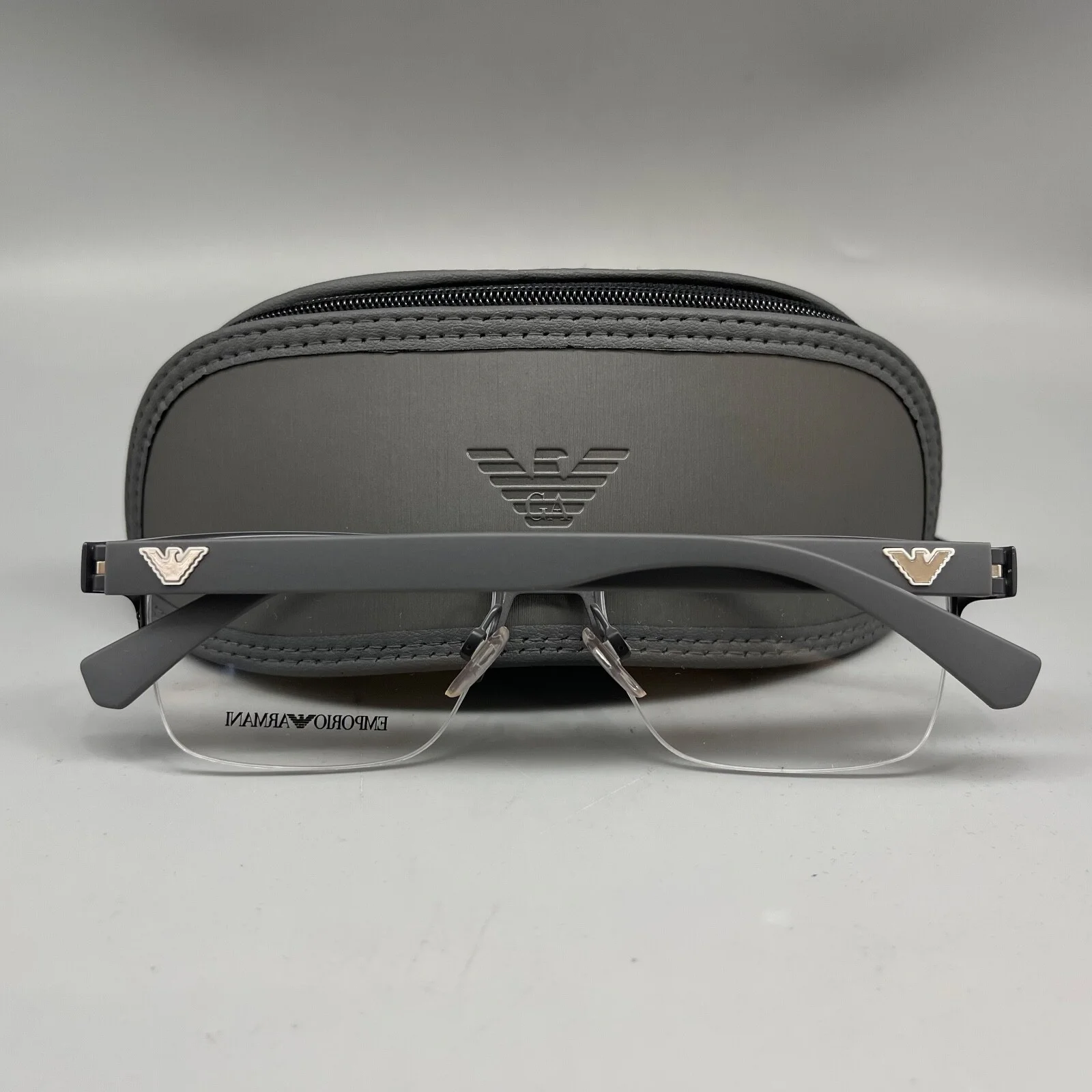 EMPORIO ARMANI EA 1055/3165 Unisex Eyeglasses-55-17-145mm- Black- 100% Original 3