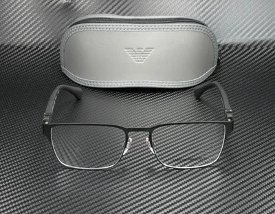 EMPORIO ARMANI EA1027 3001 Matte Black Demo Lens 55 mm Men 2