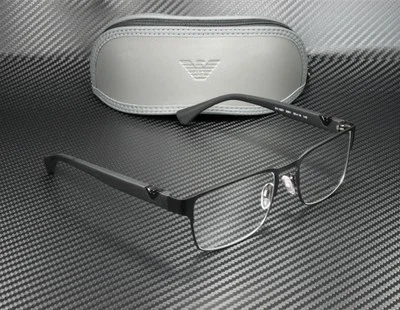 EMPORIO ARMANI EA1027 3001 Matte Black Demo Lens 55 mm Men 3