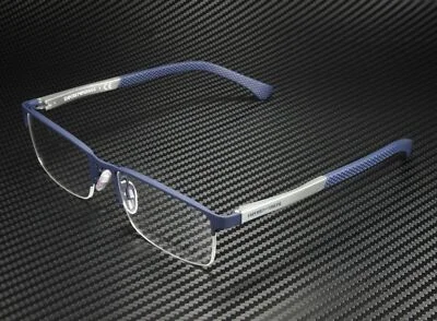 EMPORIO ARMANI EA1041 3131 Blue Rubber Demo Lens 53 mm Men