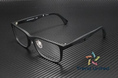 EMPORIO ARMANI EA3175F 5001 Matte Black Demo Lens 56 mm Men