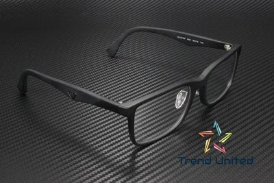 EMPORIO ARMANI EA3175F 5001 Matte Black Demo Lens 56 mm Men 3