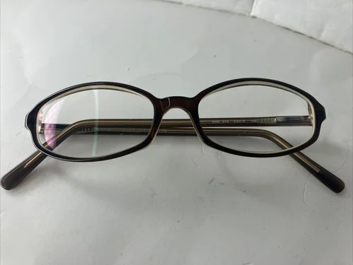 Emporio Armani Eyeglasses Frame 646-312 Two -Tone, Made in Italy - Pre-owned