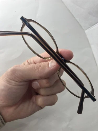 Emporio Armani Eyeglasses Frame 646-312 Two -Tone, Made in Italy - Pre-owned 4