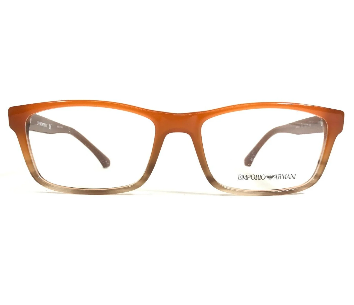 Emporio Armani Eyeglasses Frames EA 3143 5731 Brown Orange Fade 55-17-145
