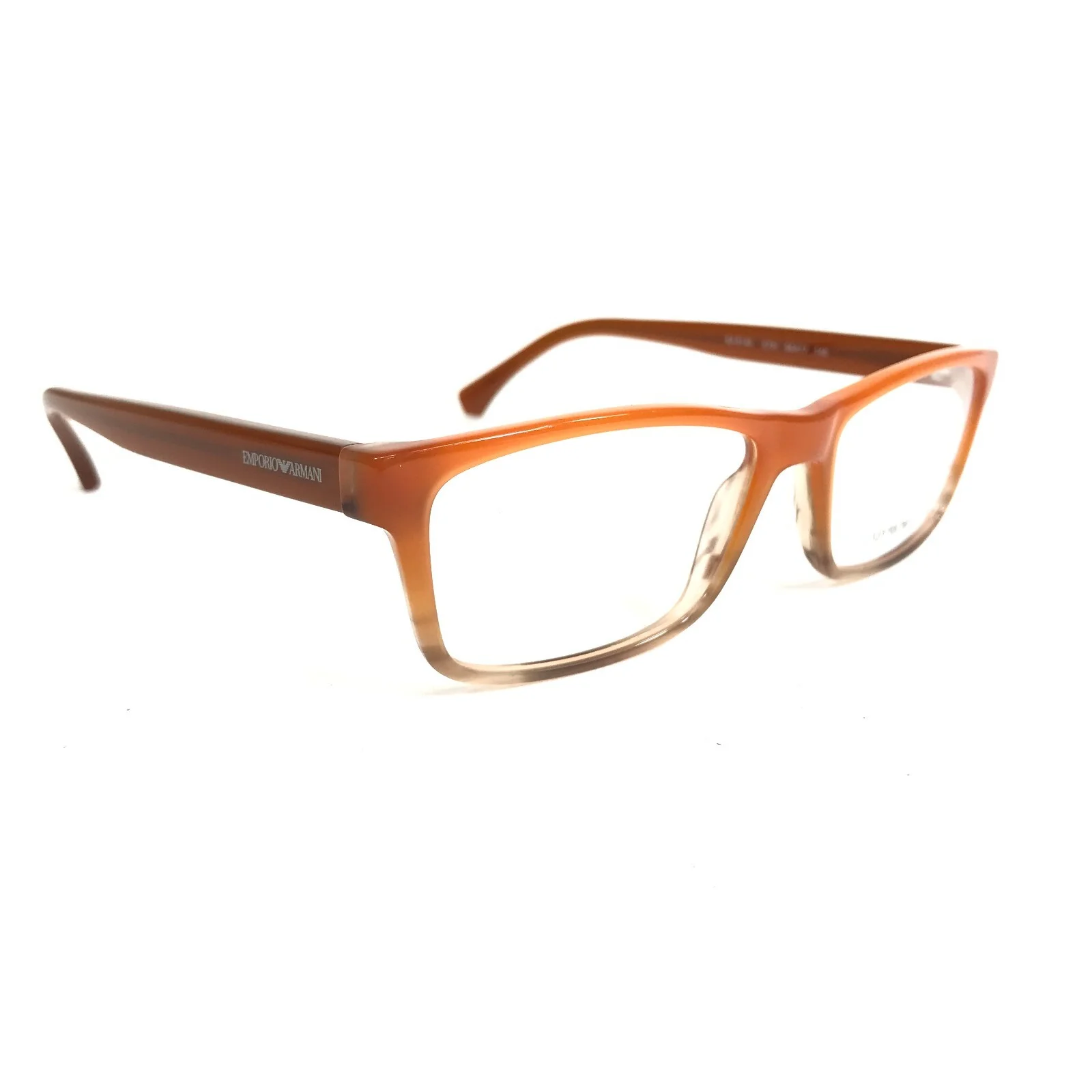 Emporio Armani Eyeglasses Frames EA 3143 5731 Brown Orange Fade 55-17-145 2