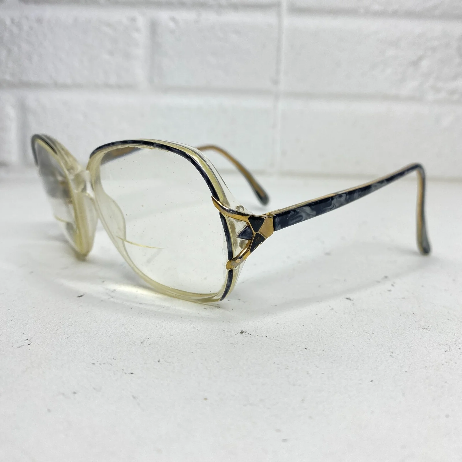 EMPORIUM EYEGLASSES FRAME LIBERTY LE-101 54-14-130 Clear black Full Rim 17740 2