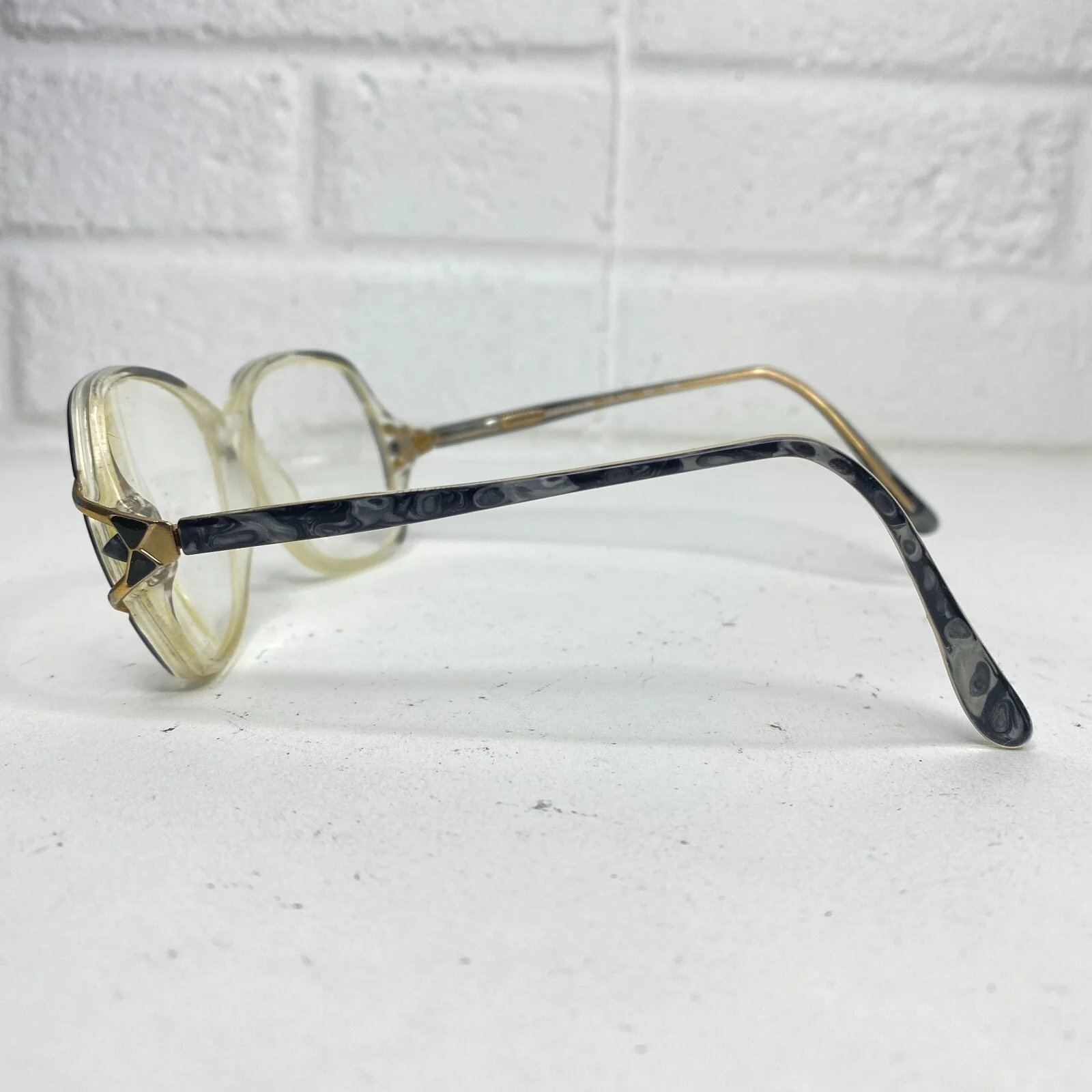 EMPORIUM EYEGLASSES FRAME LIBERTY LE-101 54-14-130 Clear black Full Rim 17740 3