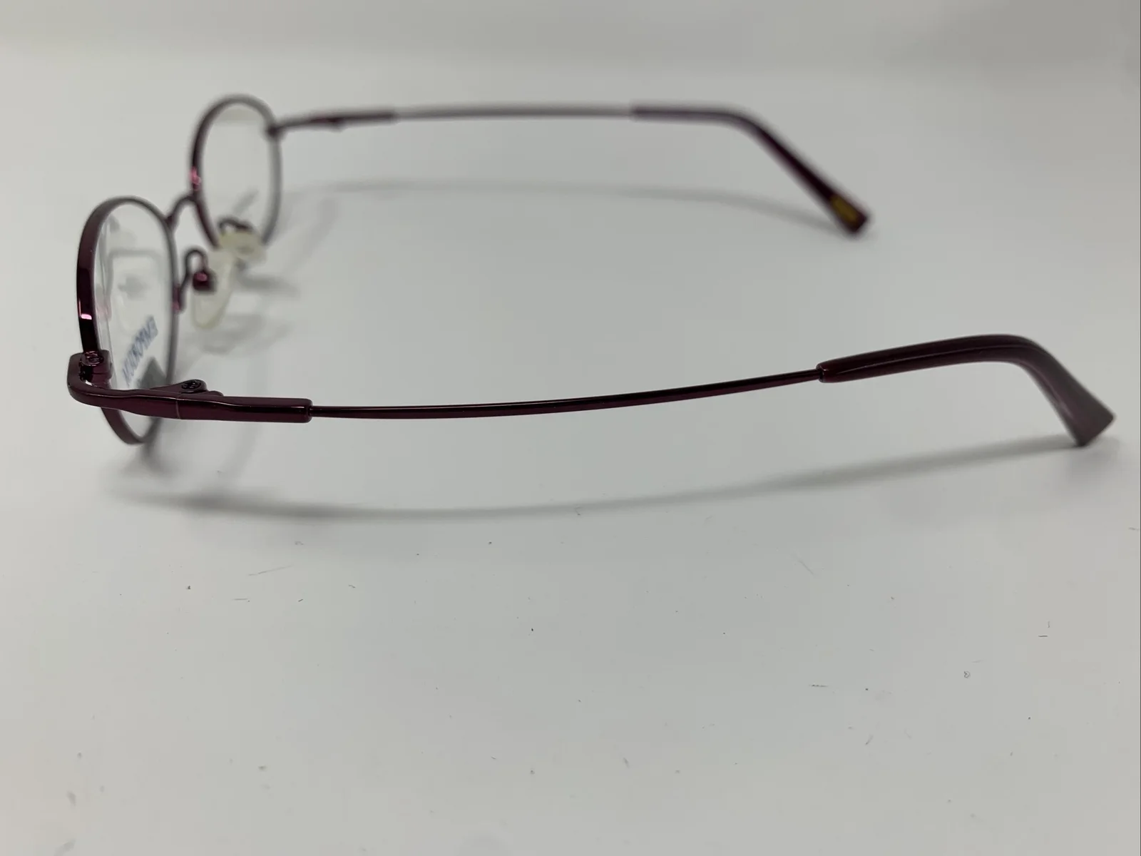 Emporium Eyeglasses Frames E Flex 17 Burgundy 48-19-135 Purple Full Rim IH87 3