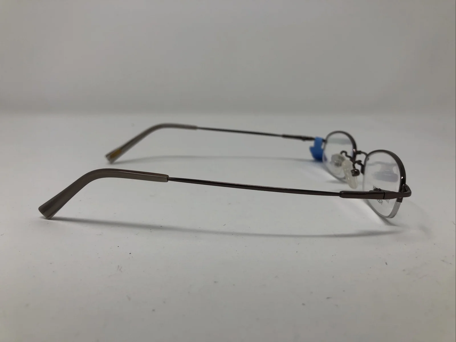 Emporium Flex Eyeglasses Frame DU 30 BRONZE 45-19-135 Brown Half Rim I378 4