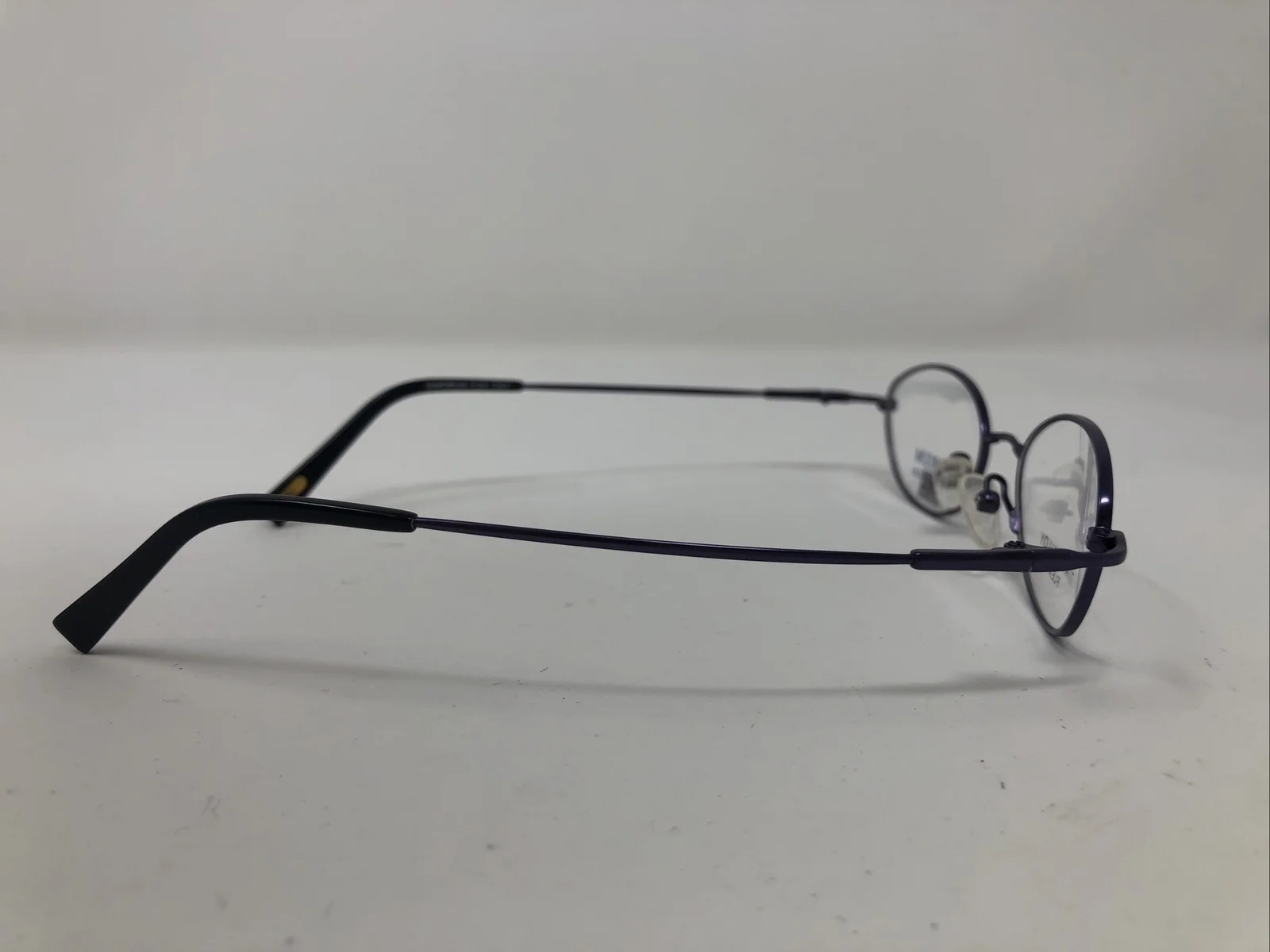 Emporium Flex Eyeglasses Frame E FLEX D.PURPLE 48-19-135 Purple/Black /509 4