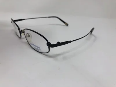 Emporium Flex Eyeglasses Frame Titanium Italy 11 52-20-140 Black :186 3