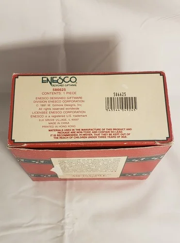Enesco One Foggy Christmas Eve Christmas Spectacles Ornament 1991 Original Box 4