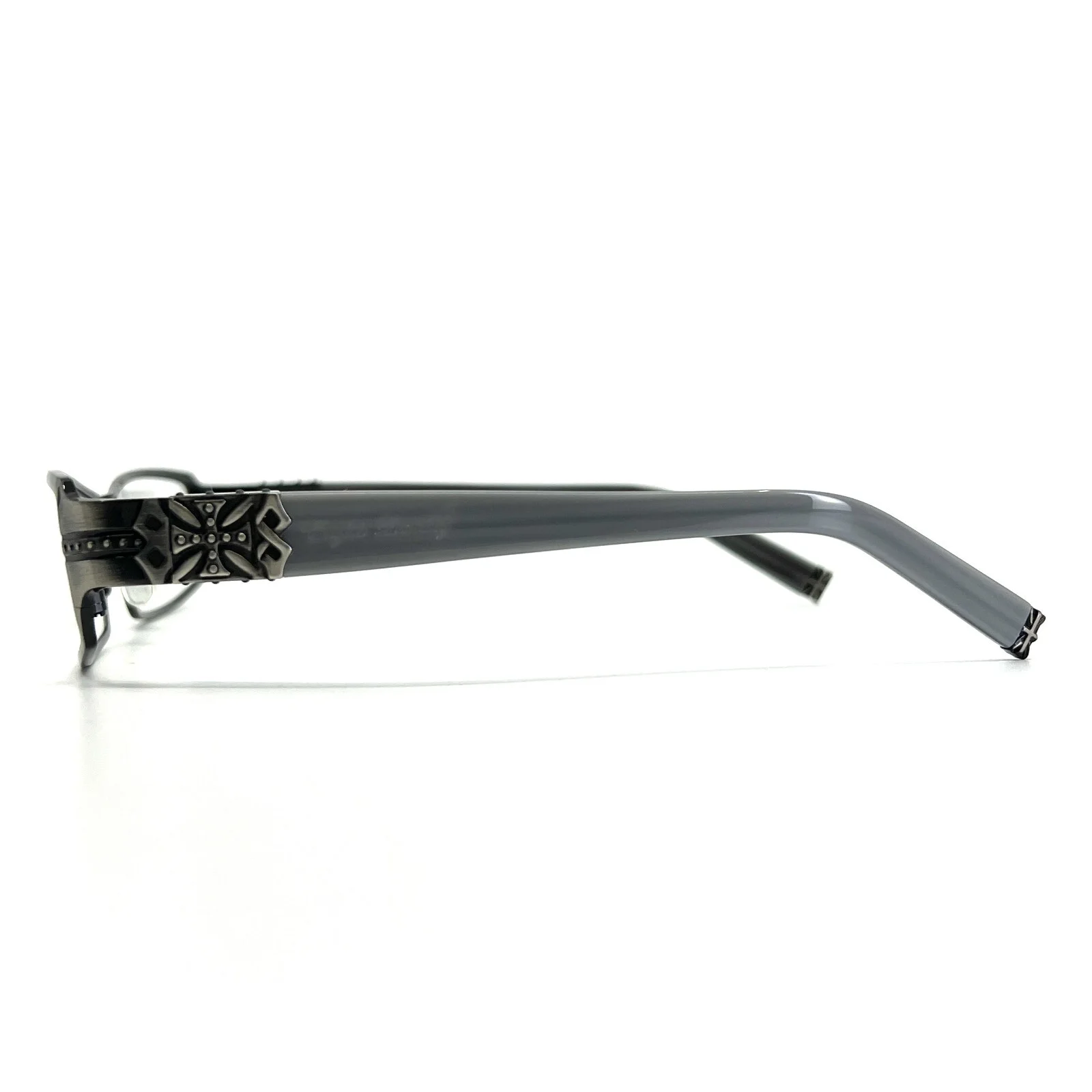 English Laundry WILSON STERLING STEEL Eyeglasses Frames Silver 55-17-140 3