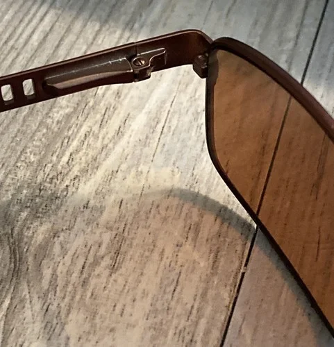 Enhance 3858 eyeglass frames brown/Gold 59/17/150 frames only (READ)👇 3