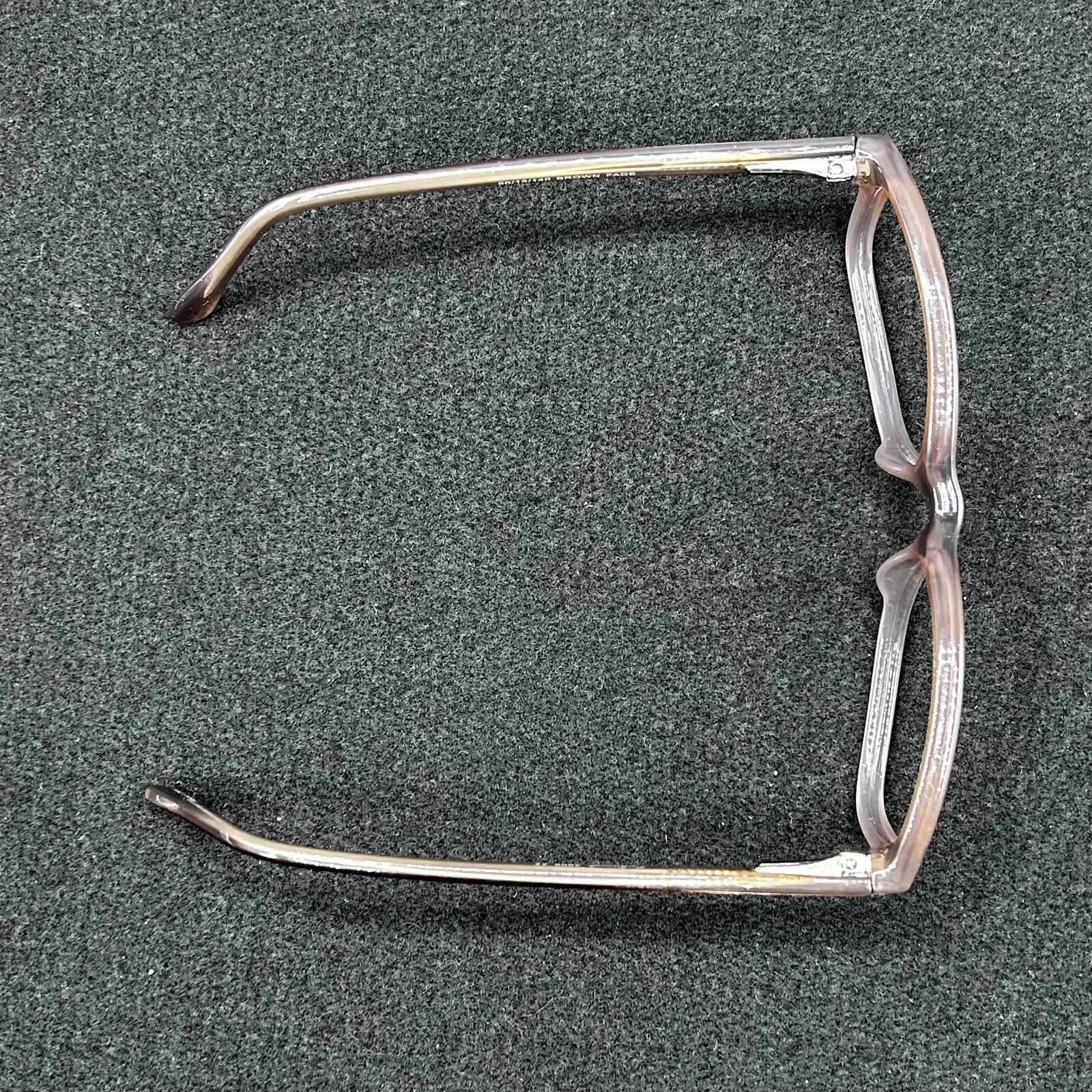 Enhance 3906 Eyeglasses **FRAME ONLY** Brown Fade 50-15-140 EUC 4